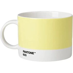 Taza de té de porcelana Pantone Amarillo Claro 600 - Tipo de té Taza de té de porcelana Pantone Amarillo Claro 600 - Tipo de té