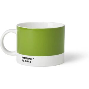Pantone Green Tea Mug - Porcelain Tea Cup for Hot Beverages Pantone Green Tea Mug - Porcelain Tea Cup for Hot Beverages
