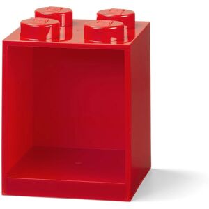 LEGO Brick Shelf 4 - Červená - Úložný policový systém LEGO Brick Shelf 4 - Červená - Úložný policový systém