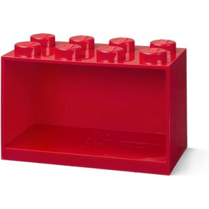LEGO Brick Shelf 8 - Červená LEGO Brick Shelf 8 - Červená