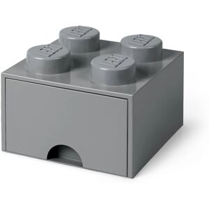 Skrzynka na przechowywanie LEGO z szufladą - Ciemnoszara Skrzynka na przechowywanie LEGO z szufladą - Ciemnoszara