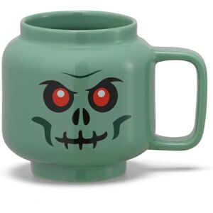 LEGO Grüner Skelett Tasse - 255 ml Miniaturkopf-Design LEGO Grüner Skelett Tasse - 255 ml Miniaturkopf-Design