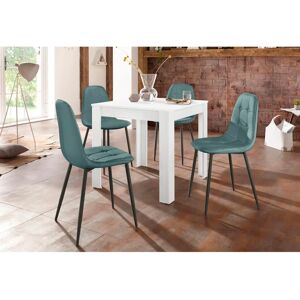 INOSIGN Blaue 80cm Essgruppe - Stühle & Tisch INOSIGN Blaue 80cm Essgruppe - Stühle & Tisch