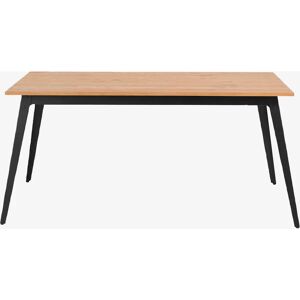 Loft24 - Rektangulært spisebord med flerfarget design - 160cm Loft24 - Rektangulært spisebord med flerfarget design - 160cm