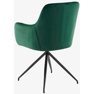 Loft24 Tina Grøn Velour Spisebordsstole - Spisebordsstole Loft24 Tina Grøn Velour Spisebordsstole - Spisebordsstole