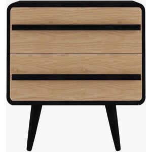 Loft24 Chantal Mesita de Noche - Negro - Mesita de Noche Loft24 Chantal Mesita de Noche - Negro - Mesita de Noche
