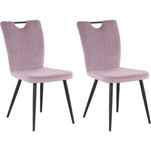 Loft24 Sari Lilla Velour Spisestol - Spisestol Loft24 Sari Lilla Velour Spisestol - Spisestol