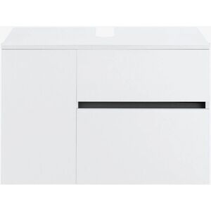 Loft24 Wisla Kylpyhuoneen kaappi - Valkoinen / Tummanharmaa Loft24 Wisla Kylpyhuoneen kaappi - Valkoinen / Tummanharmaa