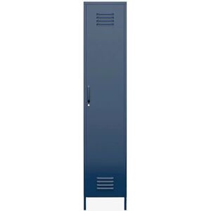 Dorel Home Grå Metallskap - 40x185x38cm - Garderobe Dorel Home Grå Metallskap - 40x185x38cm - Garderobe
