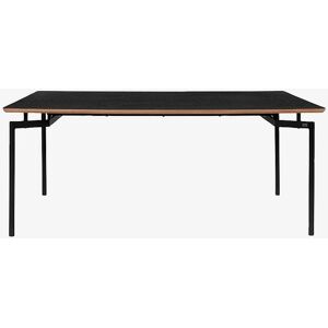Loft24 Aldo 180 Sort Spisebord - Spisebord Loft24 Aldo 180 Sort Spisebord - Spisebord