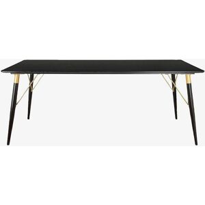 Loft24 Amagi Svart MDF Spisebord - 120x80 cm - 6 seter Loft24 Amagi Svart MDF Spisebord - 120x80 cm - 6 seter