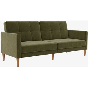 Dorel Home Lilly Velour 3-seters Sofa - Sofa Dorel Home Lilly Velour 3-seters Sofa - Sofa