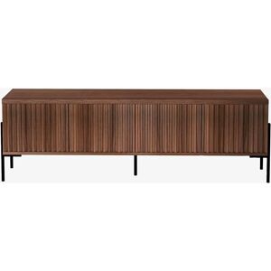 HOME AFFAIRE Valloire Lowboard - Braun, 176cm breit, Push-to-open, Metallgestell HOME AFFAIRE Valloire Lowboard - Braun, 176cm breit, Push-to-open, Metallgestell