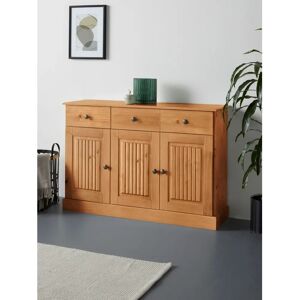 HOME AFFAIRE Liotta - Beiges Sideboard mit 2 Schubladen & Regalen HOME AFFAIRE Liotta - Beiges Sideboard mit 2 Schubladen & Regalen