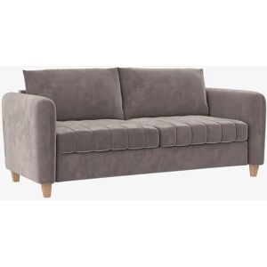 CosmoLiving by Cosmopolitan - Couch 3-sitzer Coco - Grau - 3-pers. Sofas - CosmoLiving by Cosmopolitan - Couch 3-sitzer Coco - Grau - 3-pers. Sofas -