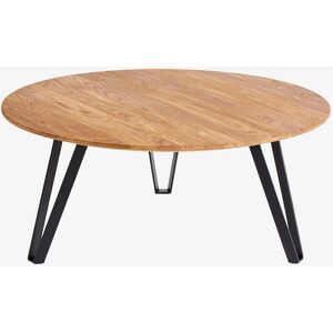 Muubs Space 90 cm Beige Sofabord - Industriell og moderne design Muubs Space 90 cm Beige Sofabord - Industriell og moderne design