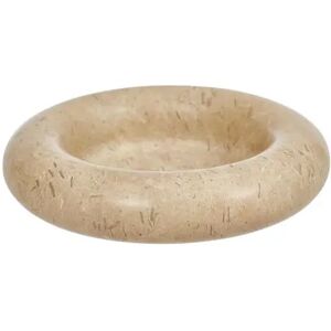 Support à bougies en marbre OYOY - Savi - Ø 13,8cm - Beige - Publicité Support à bougies en marbre OYOY - Savi - Ø 13,8cm - Beige - Publicité
