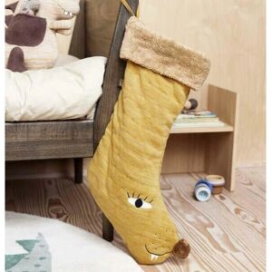 OYOY Lion Christmas Stocking - Christmas Stocking - Brown Melange OYOY Lion Christmas Stocking - Christmas Stocking - Brown Melange
