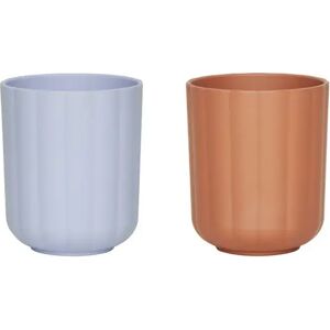 OYOY M107564 Kubek - Niebieski - Plastik - 2 sztuki - Styl pulower OYOY M107564 Kubek - Niebieski - Plastik - 2 sztuki - Styl pulower