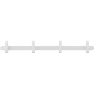 Perchero de pared Hoop Blanco - Organizador de abrigos Perchero de pared Hoop Blanco - Organizador de abrigos