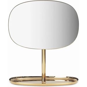 Miroir Flip en Laiton de Normann Copenhagen - 34,5cm - Élégant et Pratique - Publicité Miroir Flip en Laiton de Normann Copenhagen - 34,5cm - Élégant et Pratique - Publicité