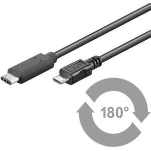 Microconnect USB-C till Micro USB B-kabel - 1m Microconnect USB-C till Micro USB B-kabel - 1m