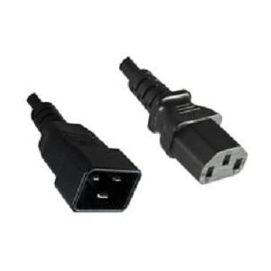 Microconnect Câble d'alimentation C13-C20 2m Noir - Câble électrique Microconnect Câble d'alimentation C13-C20 2m Noir - Câble électrique