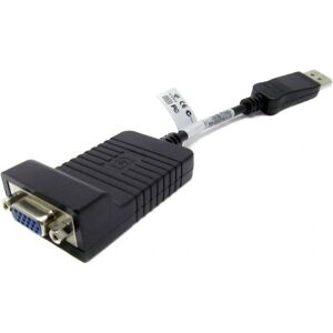 HP 753745-001 DisplayPort VGA Adapter - Black HP 753745-001 DisplayPort VGA Adapter - Black