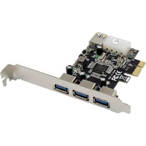 Adaptateur PCIe USB 3.0 4 ports MicroConnect - USB 3.2 Gen 1 - Publicité Adaptateur PCIe USB 3.0 4 ports MicroConnect - USB 3.2 Gen 1 - Publicité