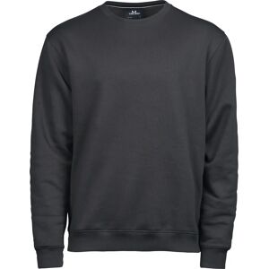 Tung sweatshirt Tee Jays - Rund hals - Ringspun bomuld - Mørk grå Tung sweatshirt Tee Jays - Rund hals - Ringspun bomuld - Mørk grå