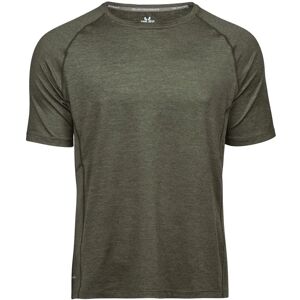 Tee Jays Olijf Melange CoolDry T-shirt - Sportkleding Tee Jays Olijf Melange CoolDry T-shirt - Sportkleding