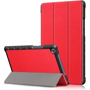 Huawei MediaPad M5 Lite 8 Rødt Læder Tri-Fold Cover - Tablet Cover Huawei MediaPad M5 Lite 8 Rødt Læder Tri-Fold Cover - Tablet Cover