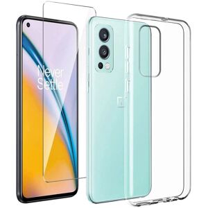Gjennomsiktig beskyttelsessett for OnePlus Nord 2 (5G) Gjennomsiktig beskyttelsessett for OnePlus Nord 2 (5G)
