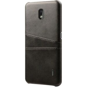 Nokia 2.2 Læderlignende Telefoncover med Kortspor - Cover Nokia 2.2 Læderlignende Telefoncover med Kortspor - Cover