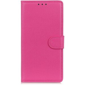 Nokia 2.4 Litchi Læder Flip Cover - Mobilcover Nokia 2.4 Litchi Læder Flip Cover - Mobilcover