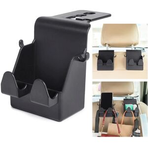 Incover Opbevaringsboks til Bil med Hovedstøtte - Sort Incover Opbevaringsboks til Bil med Hovedstøtte - Sort