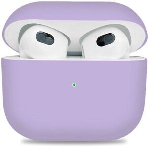 Apple AirPods 3. generasjon silikon deksel - Lilla - Trådløse ørepropper deksel Apple AirPods 3. generasjon silikon deksel - Lilla - Trådløse ørepropper deksel