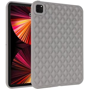 Incover fleksibelt plast bagside cover til iPad Pro 11" - Rombemønster - Grå Incover fleksibelt plast bagside cover til iPad Pro 11" - Rombemønster - Grå