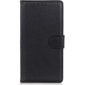 Læder Flip Cover til Google Pixel 8 Pro med Pung - Sort Læder Flip Cover til Google Pixel 8 Pro med Pung - Sort