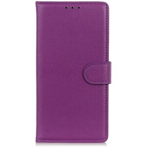 Læder flipcover med pung til Nokia XR21 - Lilla Læder flipcover med pung til Nokia XR21 - Lilla