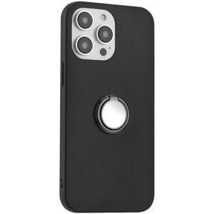 INCOVER iPhone 15 Pro Max Fleksibelt PlastikkCase med Magnetisk Ring Stativ - Mobildeksel INCOVER iPhone 15 Pro Max Fleksibelt PlastikkCase med Magnetisk Ring Stativ - Mobildeksel