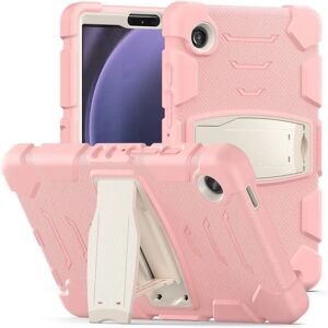 Robust deksel til Samsung Galaxy Tab A9 med støtte - Rosa / Grå - Nettbrettdeksel Robust deksel til Samsung Galaxy Tab A9 med støtte - Rosa / Grå - Nettbrettdeksel