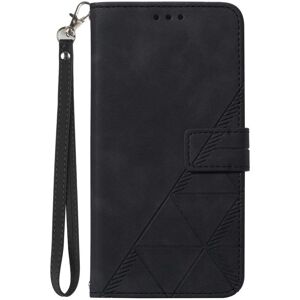 EIDERWOOD Motorola Moto G Play 5G (2024) Lær Flip Cover - Geometrisk Mønster - Svart EIDERWOOD Motorola Moto G Play 5G (2024) Lær Flip Cover - Geometrisk Mønster - Svart