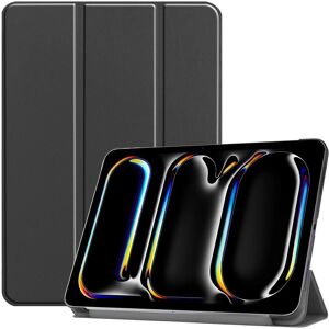 EIDERWOOD iPad Pro 11" (2024) Tri-Fold Lærdeksel - Svart EIDERWOOD iPad Pro 11" (2024) Tri-Fold Lærdeksel - Svart