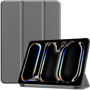 EIDERWOOD iPad Pro 11" (2024) Tri-Fold Læder Flip Cover - Grå EIDERWOOD iPad Pro 11" (2024) Tri-Fold Læder Flip Cover - Grå