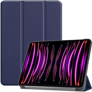 EIDERWOOD iPad Air 13" Tri-Fold Lærdeksel - Blå EIDERWOOD iPad Air 13" Tri-Fold Lærdeksel - Blå