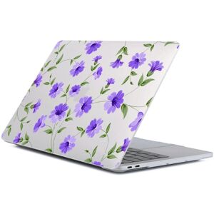 MacBook Pro 14 M1/M2/M3/M4 Lilla Blomster Cover MacBook Pro 14 M1/M2/M3/M4 Lilla Blomster Cover