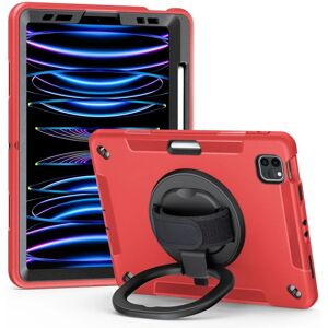 EIDERWOOD Rød iPad Air 10.9-11" / Pro 11" Cover med skjermfilm, Pencil og håndtak EIDERWOOD Rød iPad Air 10.9-11" / Pro 11" Cover med skjermfilm, Pencil og håndtak