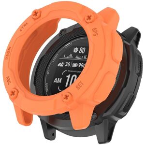 Garmin Instinct 2X Solar Fleksibelt Plastcover - Orange - Smartwatch Cover Garmin Instinct 2X Solar Fleksibelt Plastcover - Orange - Smartwatch Cover