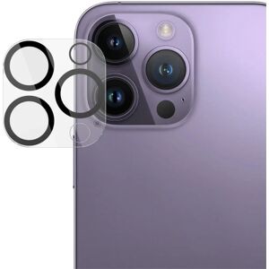 IMAK iPhone 16 Pro / 16 Pro Max Kameralinsebeskytter - Klar / Svart IMAK iPhone 16 Pro / 16 Pro Max Kameralinsebeskytter - Klar / Svart